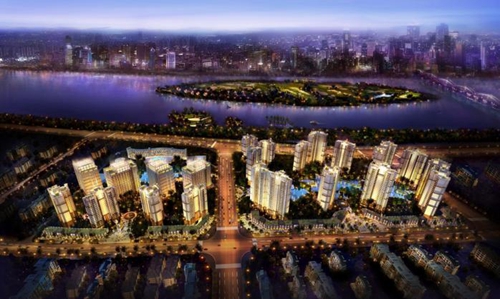 涞水华银城 一居  户型图