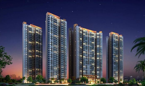 香槟大道香槟大道高层A2户型3室2厅1卫 三居  户型图