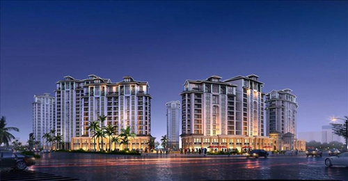 翠景小镇 两居  户型图